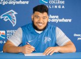 West Hills College student Apefai "Junior" Taifane has been honored as California Community College Athletic Association's Male Scholar-Athlete of the Year.